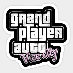 grand player auto Sticker